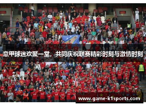 意甲球迷欢聚一堂，共同庆祝联赛精彩时刻与激情时刻