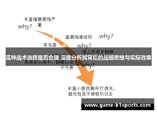瓜帅战术选择是否合理 深度分析其背后的战略思维与实际效果
